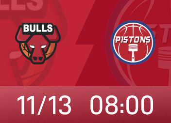 Xem trước Bulls VS Pistons: Pistons đang mong chờ chiến thắng và phục thù Bulls, và Cunningham có khả năng sẽ thi đấu.