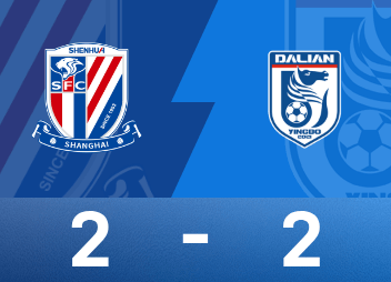 Tường thuật trận đấu Super League Trung Quốc: Wu Xi đóng góp + điểm, Luiz ghi bàn hòa ở phút bù giờ, Shenhua 2-2 Yingbo