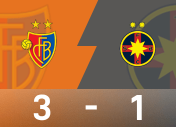 Báo cáo Europa League: Shaqiri lập cú đúp, Basel đánh bại Steaua Bucharest 3-1