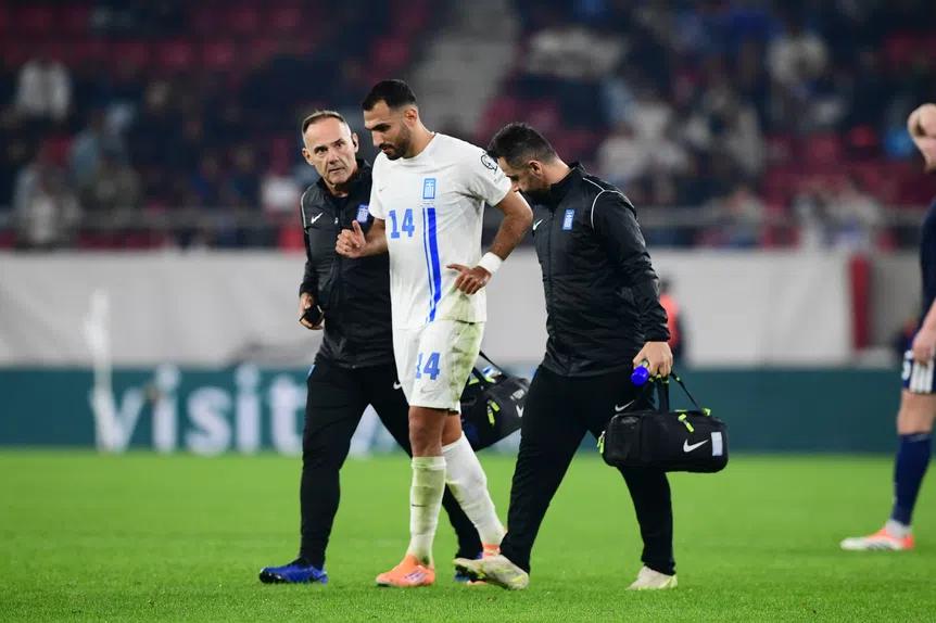 Truyền thông Bồ Đào Nha: Pavlidis rút khỏi đội tuyển Hy Lạp vì chấn thương và sẽ vắng mặt trận gặp Belarus