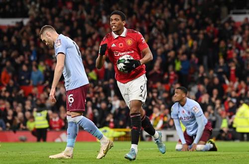 Manchester United đấu với Aston Villa