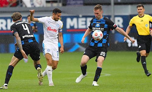 Paderborn 07 VS Kiel Holstein