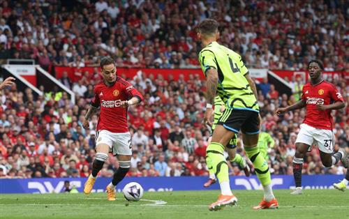 Manchester United đấu với Arsenal