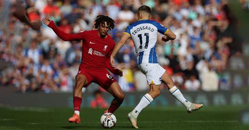 Brighton đấu với Liverpool